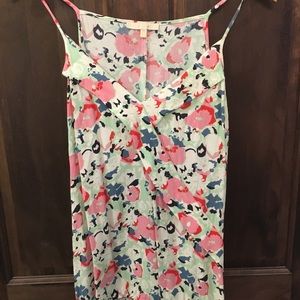 Floral tank top